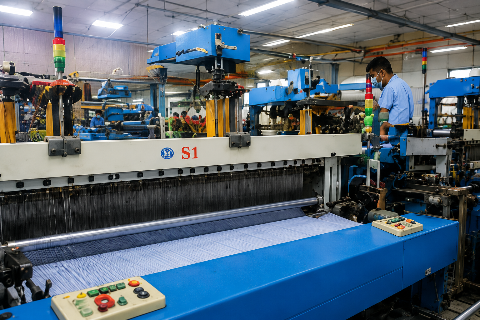 GG Fashions Advanced Weaving Loom Machinery